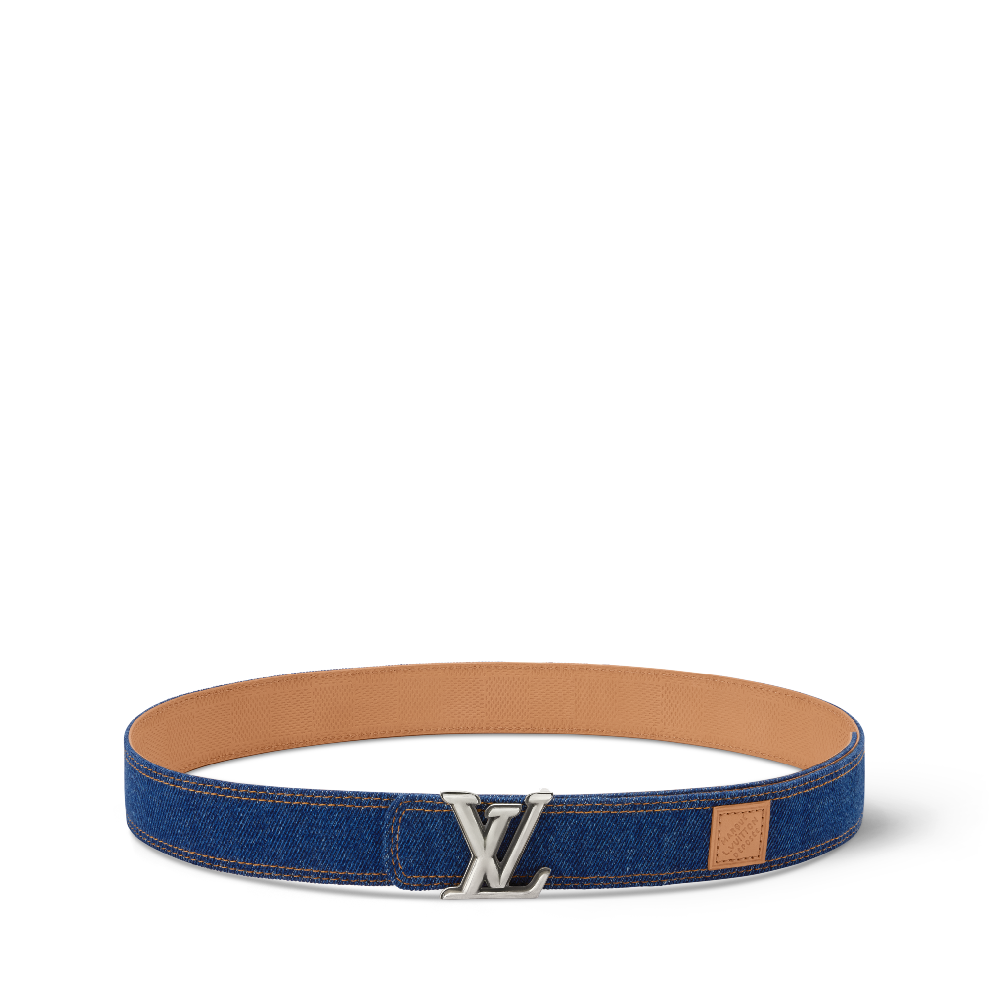 louis vuitton ベルト LV Dimension Denim 35mm Reversible Belt - Accessories | LOUIS VUITTON